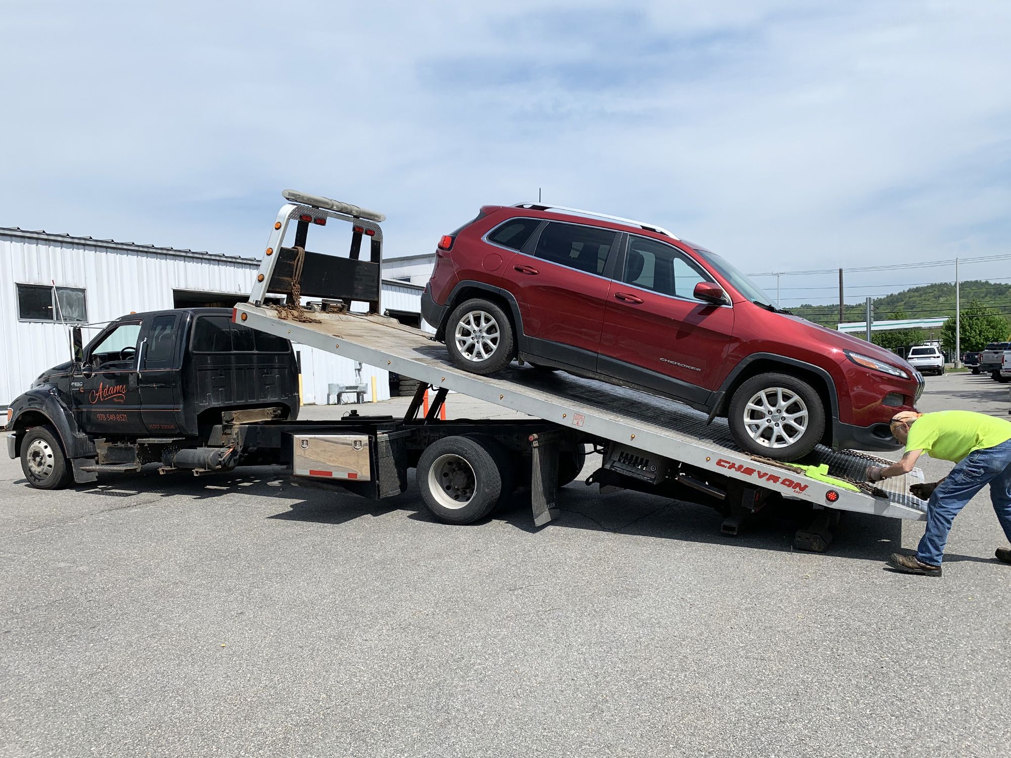 Jeep tow to Brattleboro, VT